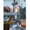 Torch fired lead free vitreous enamel