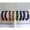 Chainmaille Shaggy Loops Stretch Bracelet, Rainbow