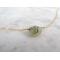 Natural Prehnite Layering Necklace