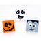Halloween Silly Faces, Dracula, Pumpkin and Ghost faces, Mini Wood Sign Trio