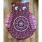 pink multicolor owl blanket