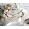 Gold Sterling Silver Garnet Gemstone Bracelet