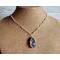 Azurite and Chrysocolla Sterling Silver Necklace