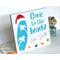 Gone To The Beach, Love Santa, Beach Christmas Sign