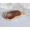 Great Lakes Agate Gold Colored Sterling and Copper Pendant