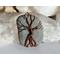 Basalt Copper Tree of Life Pendant