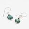 green mystic quartz earrings