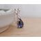 Iolite and Moonstone Necklace in Sterling Silver