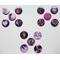 Refrigerator Magnets, Purple Designs