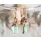 Jade Copper Bracelet and Earrings Jewelry Set