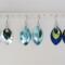 Scalemaille Earrings, 2-3 scale, assorted colors
