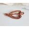 Copper Wire Wrapped Heart Pendant