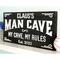 Personalized Man Cave Sign, My Cave, My Rules