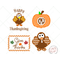 Thanksgiving SVG and Clipart Bundle