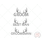 image of groom antlers svg and clipart