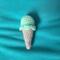 Mint Ice Cream Cone Amigurumi