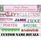 custom name decals