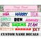 custom font decals