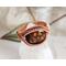 Copper Wire Wrapped Fire Agate Gemstone Ring