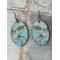 Engraved Sea Turtle Earrings