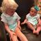 Coordinating Sibling Easter Outfits, Newborn and Toddler