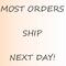 info about shipping Next day