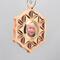 A handmade maple wood photo ornament featuring a hand-cut design and a customizable photo insert. Measures approximately 4 inches in height and width, and 3/8 inch in thickne