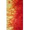 red to yellow gradient of quilting cotton, fire gradation, hand dyed fabric