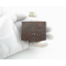 Tiny Hinge Lid Solid Copper Trinket Box with Black Onyx gemstone