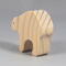 This wooden toy bear is a part of my Itty Bitty Animals Collection and has been handmade in America. It is unfinished, freestanding, and can be stacked. The toy is made using traditional woodworking tools, sanded smooth, and is ready to be painted.