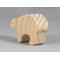 This wooden toy bear is a part of my Itty Bitty Animals Collection and has been handmade in America. It is unfinished, freestanding, and can be stacked. The toy is made using traditional woodworking tools, sanded smooth, and is ready to be painted.