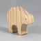 This wooden toy bear is a part of my Itty Bitty Animals Collection and has been handmade in America. It is unfinished, freestanding, and can be stacked. The toy is made using traditional woodworking tools, sanded smooth, and is ready to be painted.