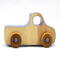 Wood Toy Truck, Handmade and Finished with Amber Shellac, Baby Blue, and Metallic Sapphire Blue Paint From My Play Pal Collection