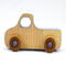 Wood Toy Truck, Handmade and Finished with Amber Shellac, Baby Blue, and Metallic Sapphire Blue Paint From My Play Pal Collection