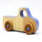 Wood Toy Truck, Handmade and Finished with Amber Shellac, Baby Blue, and Metallic Sapphire Blue Paint From My Play Pal Collection