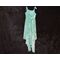 Women's Festival Skirt/Dress - Seafoam Green spirals - Small