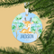 Personalized Deer Christmas Ornament
