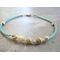 Natural shells recycled from vintage Hawaiian Leis