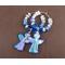 Blue angel wine glass charms
blue angel earrings, Christmas gifts