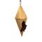 Handmade Wood Birdhouse Ornament Collectable Christmas Tree Ornament shapeed like a Christmas tree. Made from select-grade hardwoods, hand-sanded, and finished with a custom blend of oils and waxes using traditional woodworking tools.