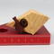 Handmade Wood Birdhouse Ornament Collectable Christmas Tree Ornament shapeed like a Christmas tree. Made from select-grade hardwoods, hand-sanded, and finished with a custom blend of oils and waxes using traditional woodworking tools.