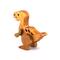 A wooden baby dinosaur figurine handmade and finished from select-grade hardwoods. It is an excellent toy for kids of any age. It is one of several dinosaurs in my collection.