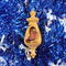 Handmade Wood Birdhouse Ornament Collectable Christmas Tree Ornament shapeed like a Christmas tree. Made from select-grade hardwoods, hand-sanded, and finished with a custom blend of oils and waxes using traditional woodworking tools.
