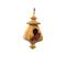 Handmade Wood Birdhouse Ornament Collectable Christmas Tree Ornament shapeed like a Christmas tree. Made from select-grade hardwoods, hand-sanded, and finished with a custom blend of oils and waxes using traditional woodworking tools.