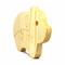 Handmade wooden baby bear cub puzzle, finished with mineral oil and beeswax. Perfect for small children's first puzzle.