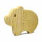 Handmade wooden baby bear cub puzzle, finished with mineral oil and beeswax. Perfect for small children's first puzzle.