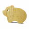 Handmade wooden baby bear cub puzzle, finished with mineral oil and beeswax. Perfect for small children's first puzzle.
