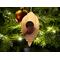 Handmade Wood Birdhouse Ornament Collectable Christmas Tree Ornament shapeed like a Christmas tree. Made from select-grade hardwoods, hand-sanded, and finished with a custom blend of oils and waxes using traditional woodworking tools.