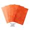 orange quilting cotton gradient, hand dyed ombre fabric