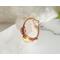 Copper and Opal Adjustable Ring